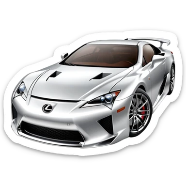 Lexus LFA  logos sticker
