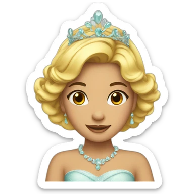 Princesse sticker