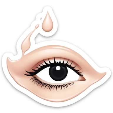 Sisley black rose eye contour fluid sticker