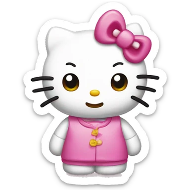 Hello kitty sticker