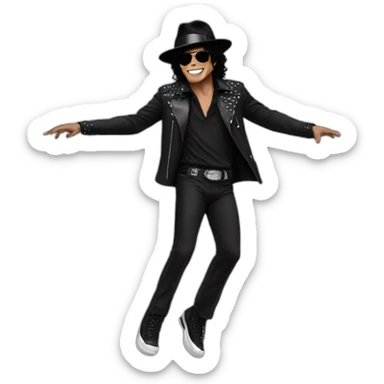 Micheal Jackson sticker
