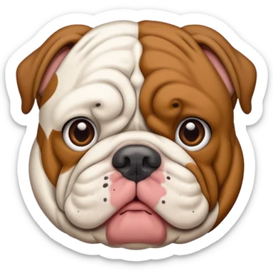 English bulldog  sticker