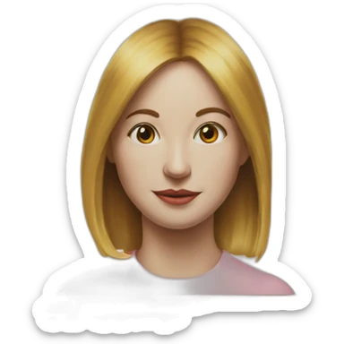 Photorealism painting in frame sticker