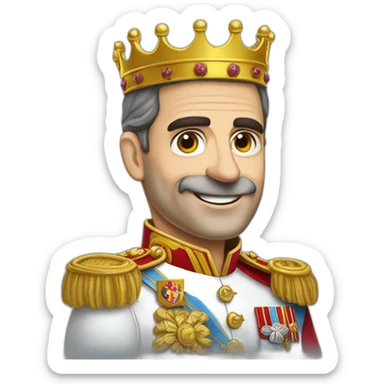 Felipe vi king of spain sticker