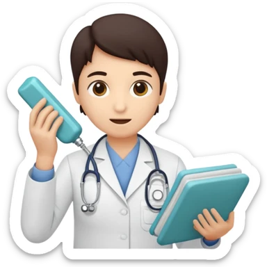 bisturi médico cortando um bloco de pele, mostrando as camadas internas (epiderme, derme e hipoderme), sem o medico (para evidenciar pequenos procedimentos sticker