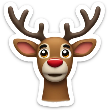 Rudolf  sticker