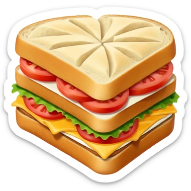 croissand sandwich sticker