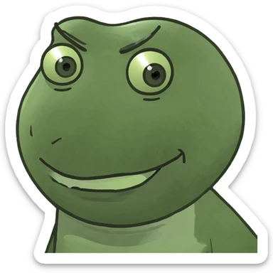 Standing in the mirror sleep sticker