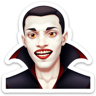 Vampire sticker
