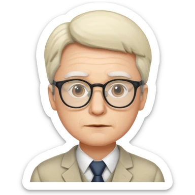 la casa de papel the professor  sticker