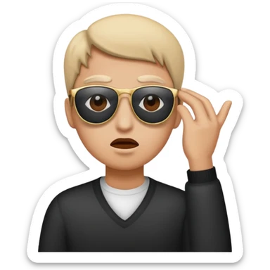 When something's so unbelievable, you gotta lower your shades to check sticker