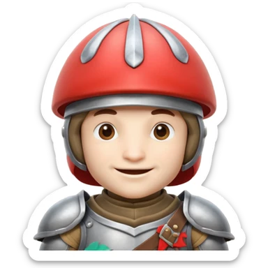 mushroom knight portrait, head and shoulders only, mushroom cap helmet, tiny armor collar, heroic smile, fantasy vibe, 3D cartoon, mobile game icon style, clean background, no text, no watermark
 
 sticker