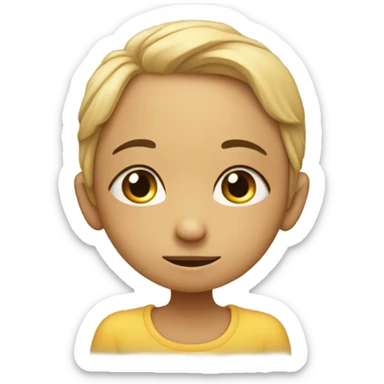 a child have a wish sticker