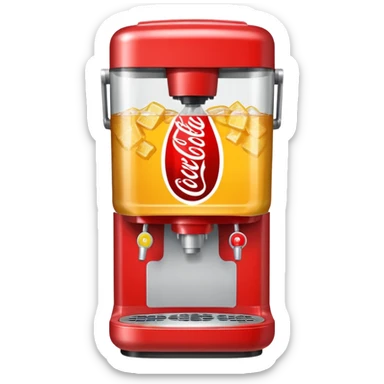 soda dispenser sticker