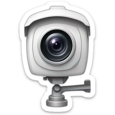 camera de surveillance sticker