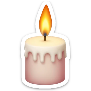Candle sticker