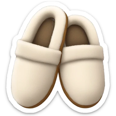 Cozy slippers  sticker