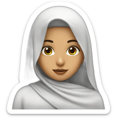 Saudi girl sticker