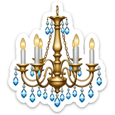 Home Chandelier sticker
