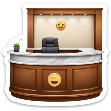 capo ricevimento hotel sticker