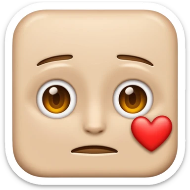 iPhone emoji with text message saying no not smiling and no red dots in dace sticker