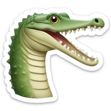 Indian Gharial sticker