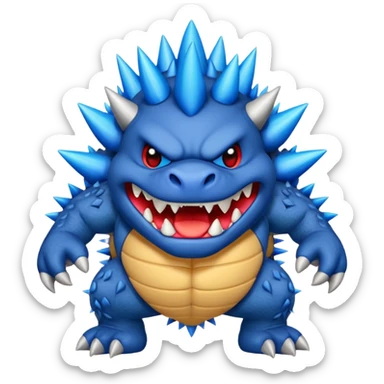 Bowser-Stitch-fusion sticker