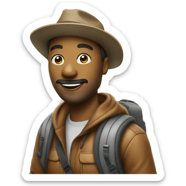 tourist  created telegram channel sticker