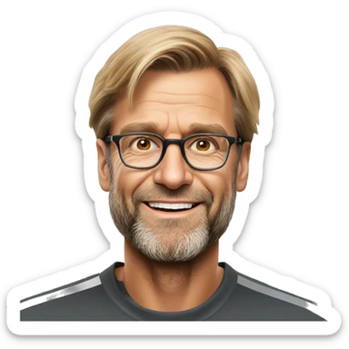 jurgen klopp  sticker