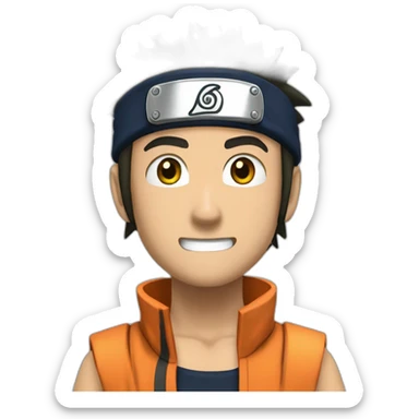Naruto qui rie sticker