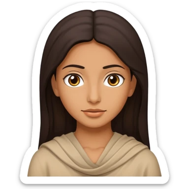 Middle eastern habibi sticker