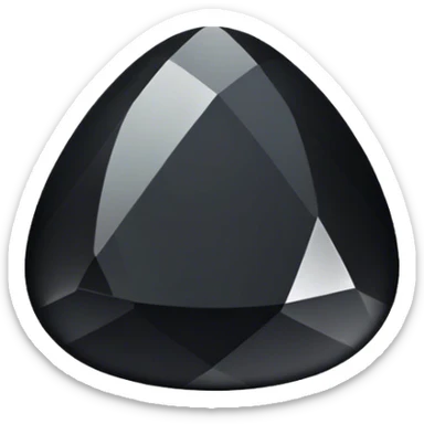 black gem sticker