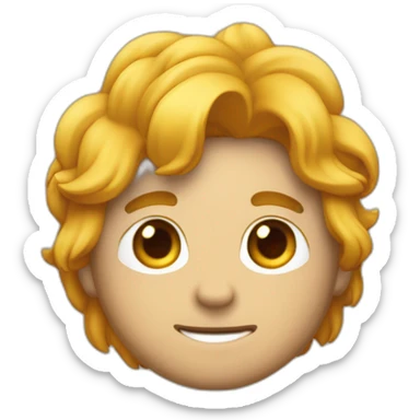 personificacion de un leon de cuerpo completo sacando fotocopias sticker