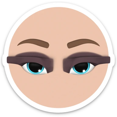 mascara for eyes sticker