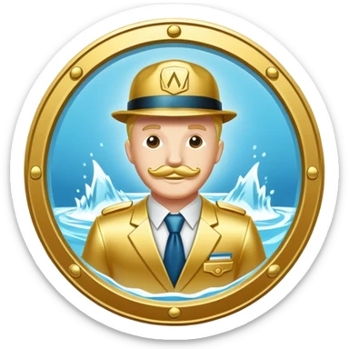 Monopoly hydro specialist badge  sticker