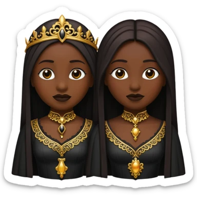 gothic emojis sticker