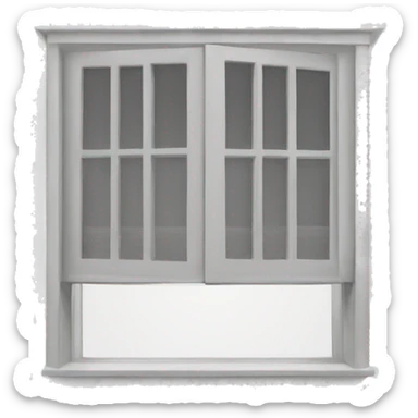 Ventana de pvc sticker