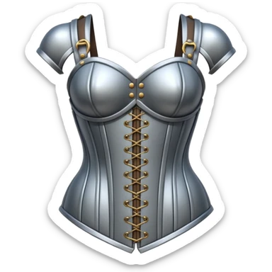 heavy corset armor modern sticker