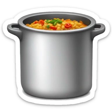 A pot with “sarmale” romanian dish sticker
