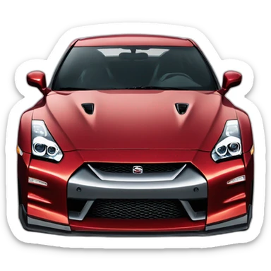 Nissan gtr r35 sticker
