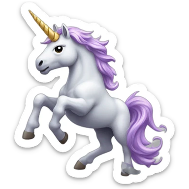 unicorn packing heat sticker
