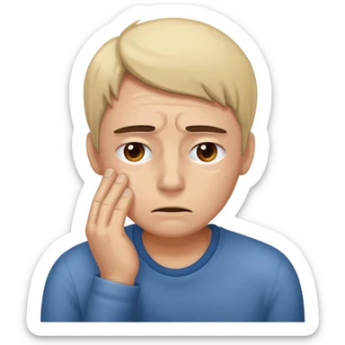 I’m tired in ways sleep can’t fix sticker