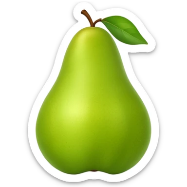 Pear sticker