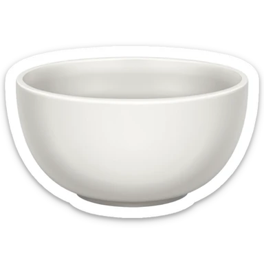 A bowl sticker