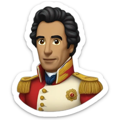 Simon bolívar sticker