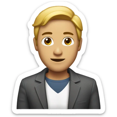 El aparato reproductor masculino  sticker