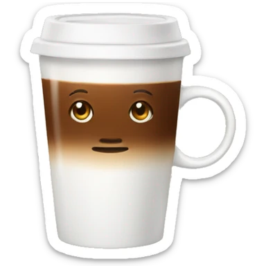 Coffee sticker