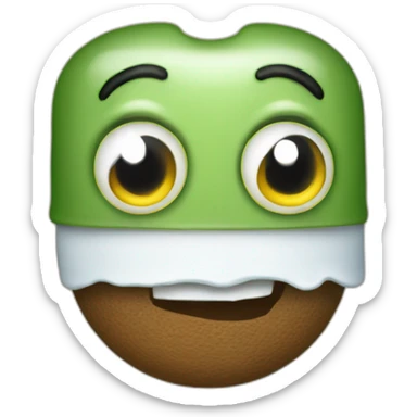 eponge de vaisselle sticker