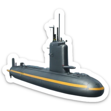 submarine project 671  sticker
