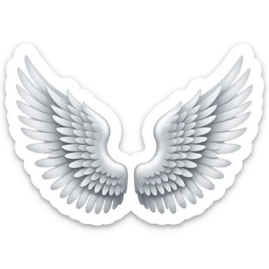 𝙻𝚎𝚏 𝚝𝚊𝚗𝚐𝚎𝚕 𝚠𝚒𝚗𝚐𝚜 sticker